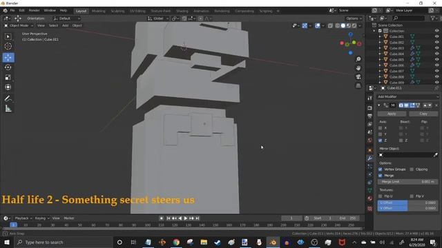 Fnaf Blender Speedmodel - 8-bit Springbonnie