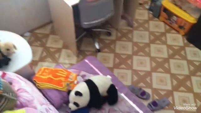 Влог Уборка в комнате