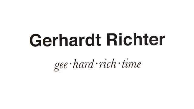 Gerhardt Richter смотреть онлайн