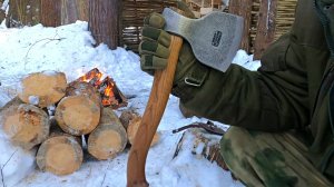 ВОТ ОН !!! ТОПОР , ЧТО Я ИСКАЛ !!! МОЙ ЛЕСНОЙ ДРУГ _СЕМЁНОВ_ ФИРМЫ _ПЕТРОГРАДЪ_ . ПОХОДНЫЙ ТОПОР .