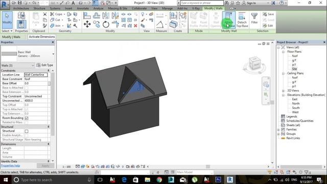 Revit 2017 types of roof смотреть онлайн