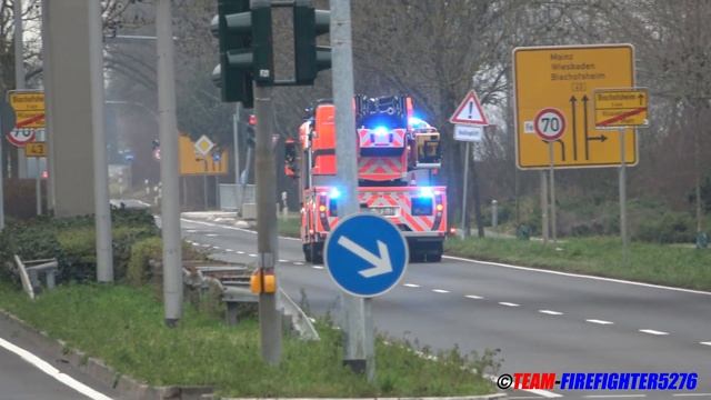 [Erstmalig - neue Magirus-Leiter] DLA(K)23/12 Feuerwehr Rüsselsheim Hauptamtliche Kräfte смотреть онлайн