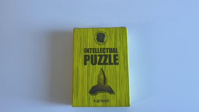 Intellectual puzzle Головоломка Башня Сложи Башню из 8 деталей смотреть онлайн