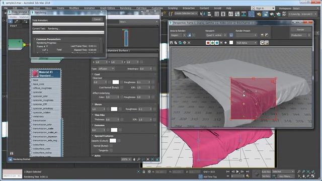 Arnold 5.22와 3ds Max - 29. Standard Surface - Sheen смотреть онлайн