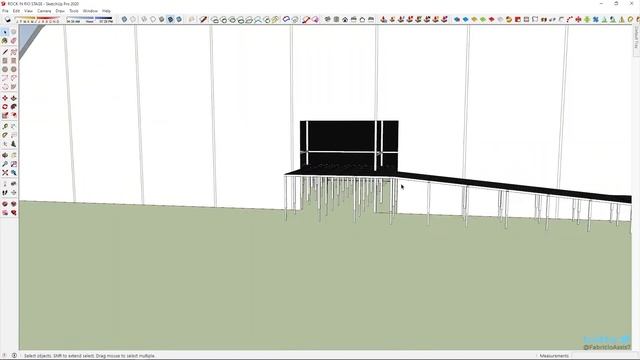 Rock in Rio Stage 3D - Sketchup (Construction) смотреть онлайн