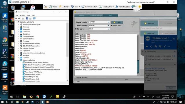Huawei Y6 ..MYA-L11 ,,,,,, FRP UNLOCK DONE BY OCTOPLUS BOX.. смотреть онлайн