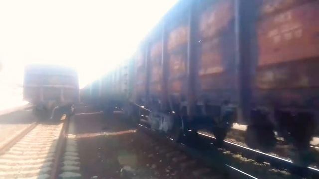 ВЛ8м-1504 ВЛ8м-746 с грузовым составом на станции Харцызск смотреть онлайн