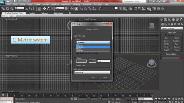 3ds max tutorial for beginners: Setting Units (Step by Step Guide ) смотреть онлайн