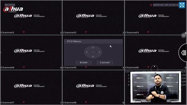 INITIAL CONFIGURATION SETUP FOR DH-XVR5108HS-I3 смотреть онлайн