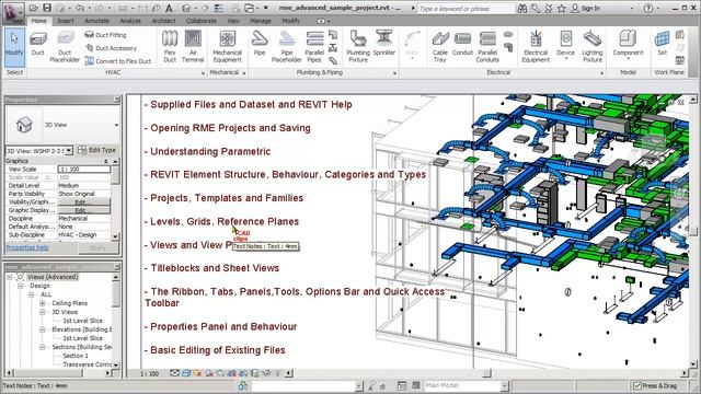 REVIT MEP Introduction - CADclips смотреть онлайн