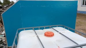 Дом на колесах / кемпер / жилой модуль в прицеп своими руками. Часть 2. обшивка и утепление.