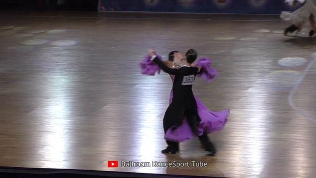 SlowFox = Vladislav Tsaplin & Maria Shcherbel = Moscow Championship 2024 Amateur Adult Ballroom 1Ro
