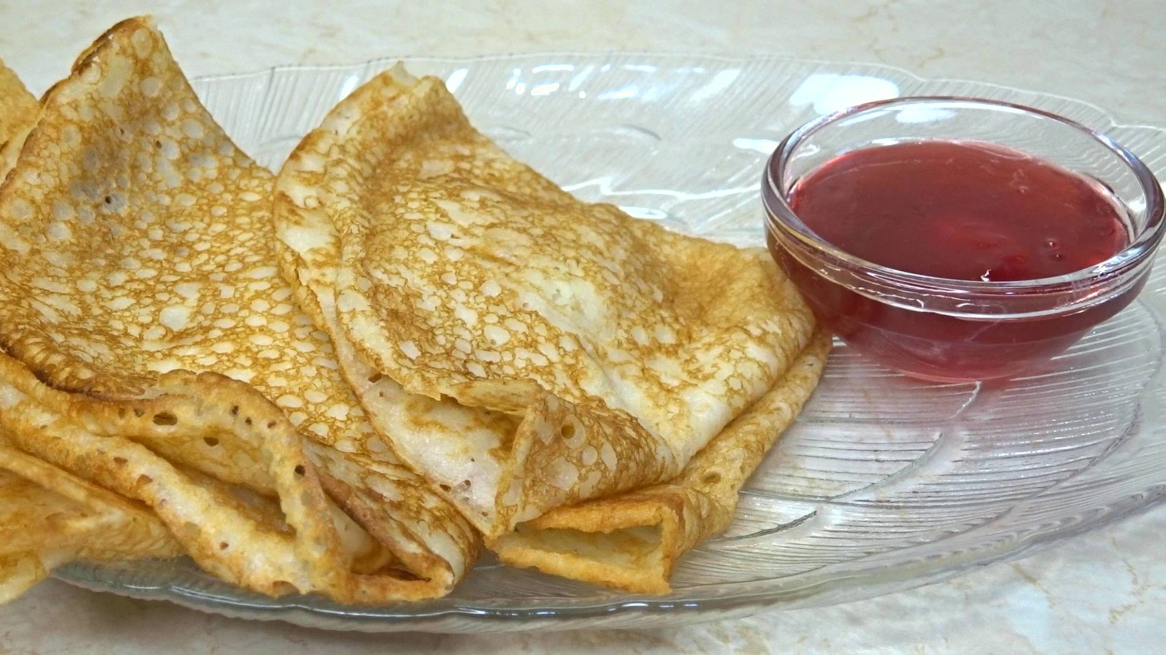 ИДЕАЛЬНЫЕ БЛИНЫ без Молока. Получаются ВСЕГДА с Первого Раза. БЛИНЫ На Газированной Воде смотреть онлайн