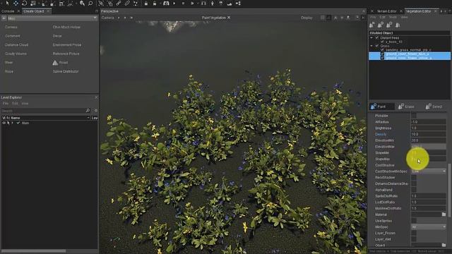 CryEngine: Adding vegetation смотреть онлайн