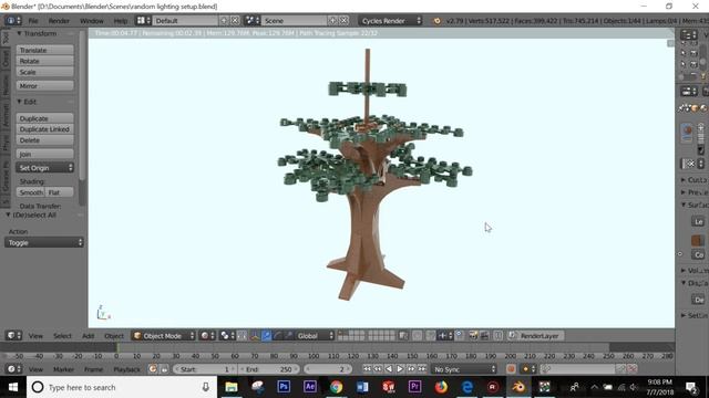 How To Realistically Render Lego Models in Blender смотреть онлайн
