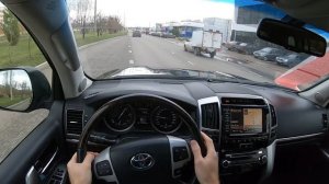 2014 Toyota Land Cruiser 200 4.5D (235) POV TEST DRIVE