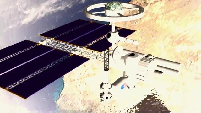 3ds Max Animation-Satelite Orbiting Earth in Space смотреть онлайн
