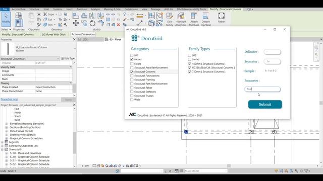 DocuGrid - Revit Plugin Release [ Aectech ] смотреть онлайн