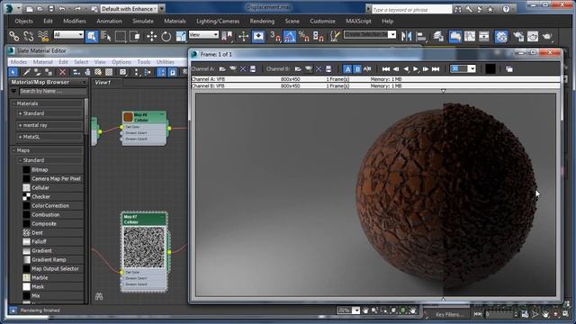 3DS Max 2014 Tutorial | Displacement Mapping смотреть онлайн