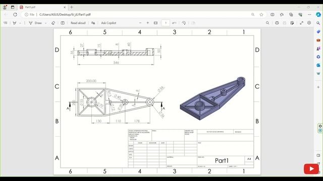 Transforming 2d Designs Into Stunning 3d Models - Solidworks Exercise 9! смотреть онлайн