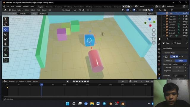 Armory 3D Game Engine | Tutorial membuat game armory Playground di Blender 3.3 смотреть онлайн