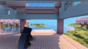 Домик из Цветущей Сакуры! Красивый дом в Майнкрафт! Minecraft!