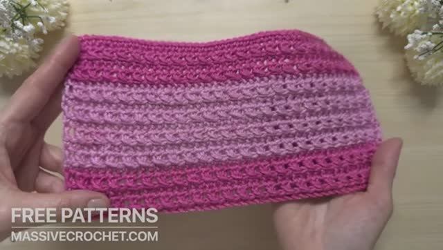 SO NICE & EASY Crochet Pattern For Beginners! ❤️ LOVELY Crochet Stitch For Scarf & Blanket