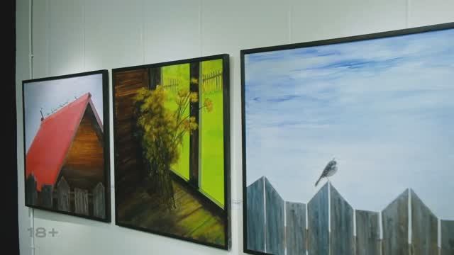 Выставка «Разные картинки. Живопись и графика» Юрия Ланглебена смотреть онлайн