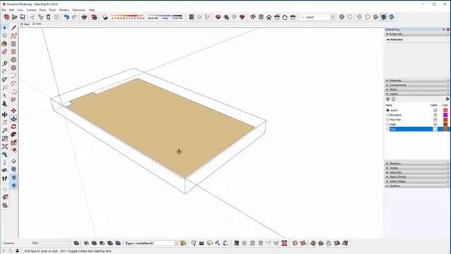 SketchUp Project 7 - 3D Modelling a Small House смотреть онлайн