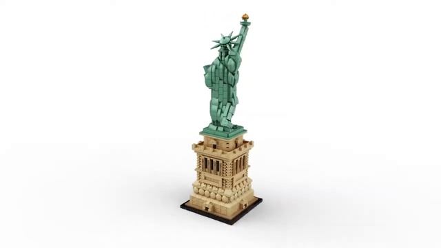 LEGO ARCHITECTURE Статуята на свободата 21042 смотреть онлайн