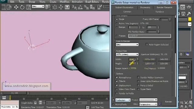 3ds max and mental ray hdri tutorial смотреть онлайн