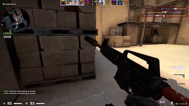 CSGO 1 BULLET ACE! | CSGO MIRAGE HIGHLIGHTS | CERBERUS GAMING смотреть онлайн