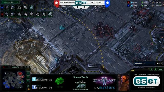 [T] Strelok vs [T] HeroMarine - ESET UK Masters Invitational Qualifier Map 2 of 5 смотреть онлайн