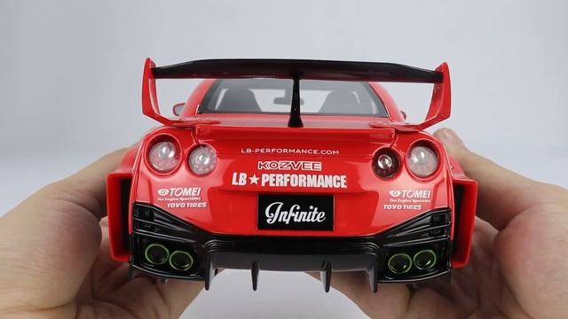 Topspeed 1/18 LB-Silhouette WORKS GT NISSAN 35GT-RR LBWK Infinite Motorsport (TS0353)resin car mode смотреть онлайн