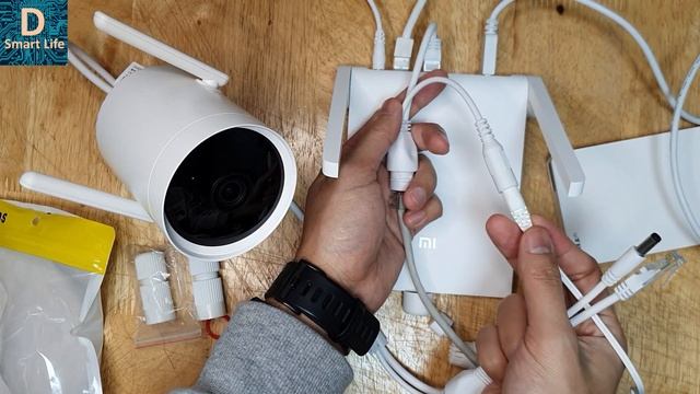 Easy CCTV POE Installation And NAS Of Xiaomi IMILab EC3 Outdoor Security Camera N2