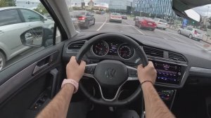 Volkswagen Tiguan II [1.5 TSI 150 л.с.] 2023 POV Test Drive