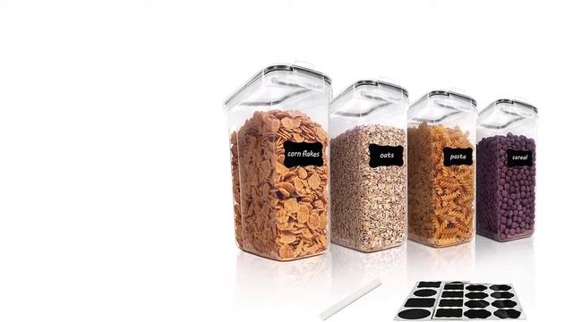 Top 5 Best Cereal Dispensers of 2024 | Best Dry Food Dispenser on Amazon смотреть онлайн