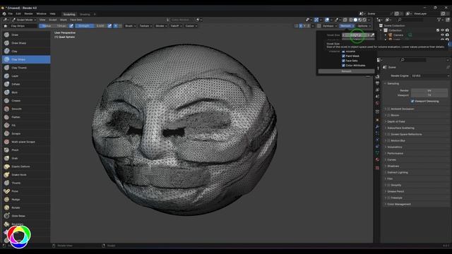 DYNTOPO & REMESH - Digital Sculpting Basics Tutorial in Blender - Part 23 смотреть онлайн