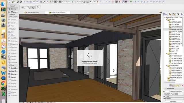 ARCHICAD INTRO - WEEK 3 - PART 3 - 3D SUN STUDY смотреть онлайн