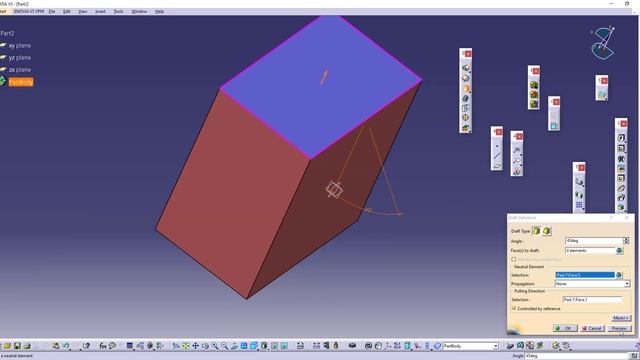 Session 4 - CATIA V5R19 (Part Design - Feature Interface 3) смотреть онлайн