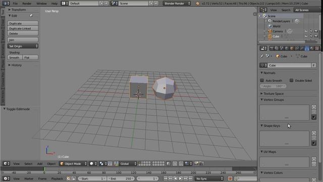 Blender, join as shapes (not a tutorial) смотреть онлайн