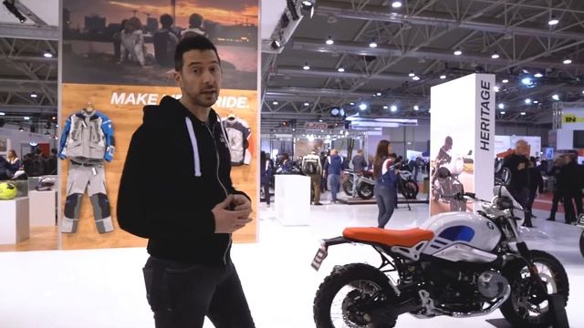 Stand BMW Motorrad Roma. Motodays 2018. смотреть онлайн