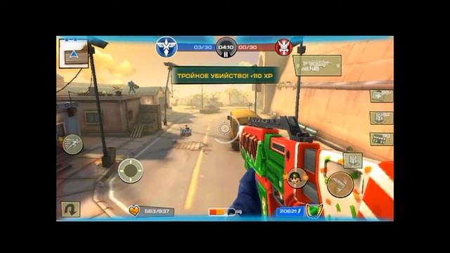 Blitz Brigade Gameplay Конфетомёт! смотреть онлайн