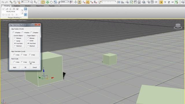3ds Max: Align Tools смотреть онлайн