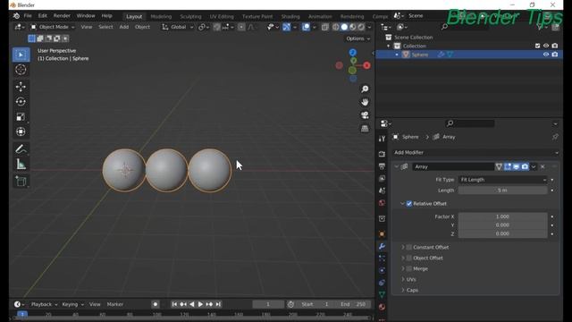 How to Use Array Modifier In Blender смотреть онлайн