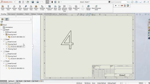 [Macro Solidworks VN]2 - Đổi tên sheet theo tên chi tiết - Auto rename sheet смотреть онлайн
