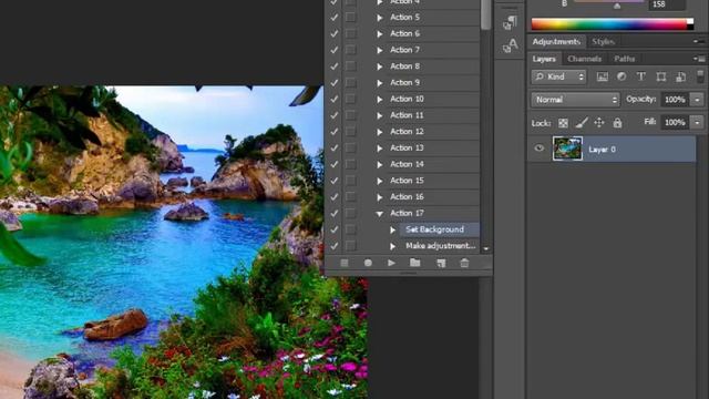 Tutorial folosire Action in Photoshop смотреть онлайн
