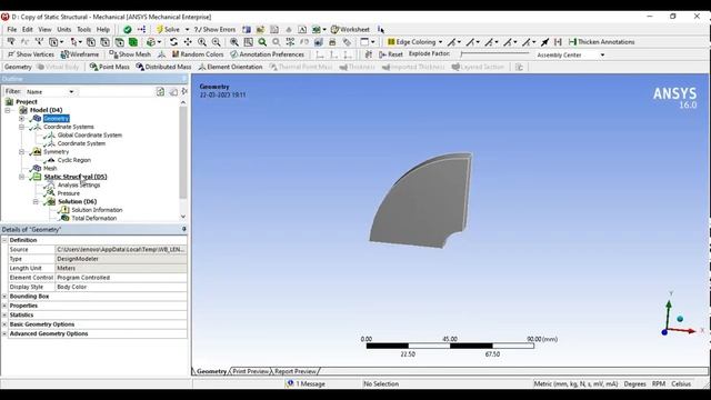 ANSYS Tutorials - Symmetry - Cyclic & Periodic Region