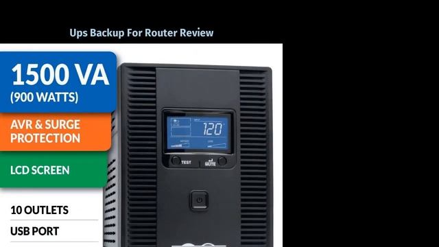 Ups Backup For Router Review смотреть онлайн