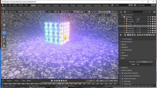 Blender 2.8 EEVEE RENDER test смотреть онлайн